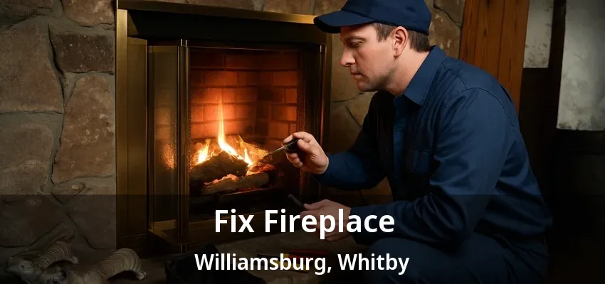 Fix Fireplace Williamsburg, Whitby - ON