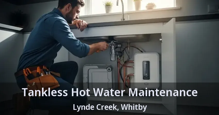 Tankless Hot Water Maintenance Lynde Creek, Whitby - ON