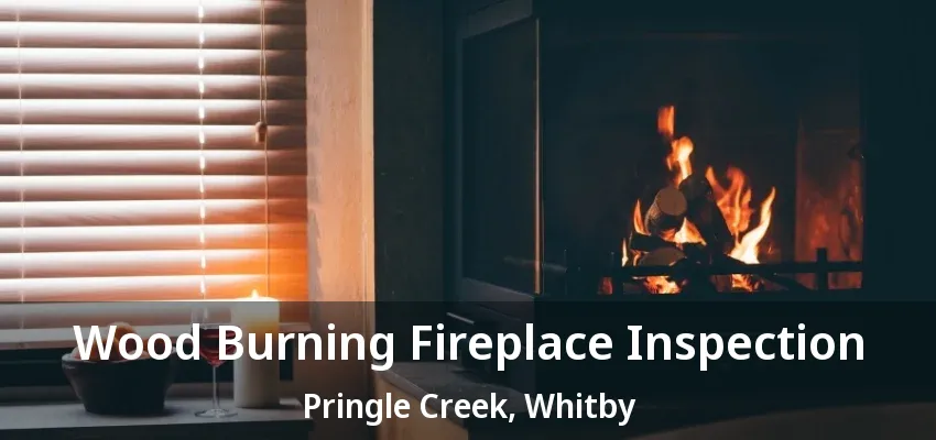 Wood Burning Fireplace Inspection Pringle Creek, Whitby - ON Wood Burning Fireplace Inspection Pringle Creek, Whitby - ON